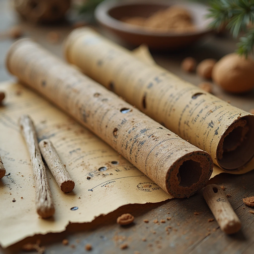 how to make an ancient scroll