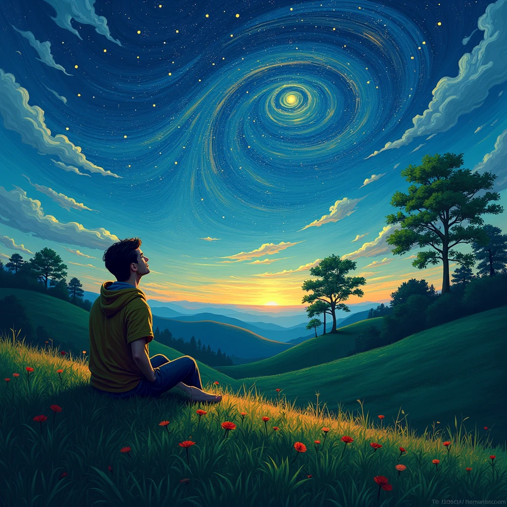 Starry Night By Vincent Van Gogh