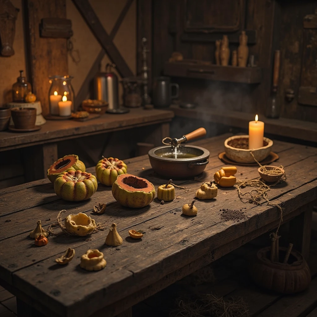 Medieval Candle Making